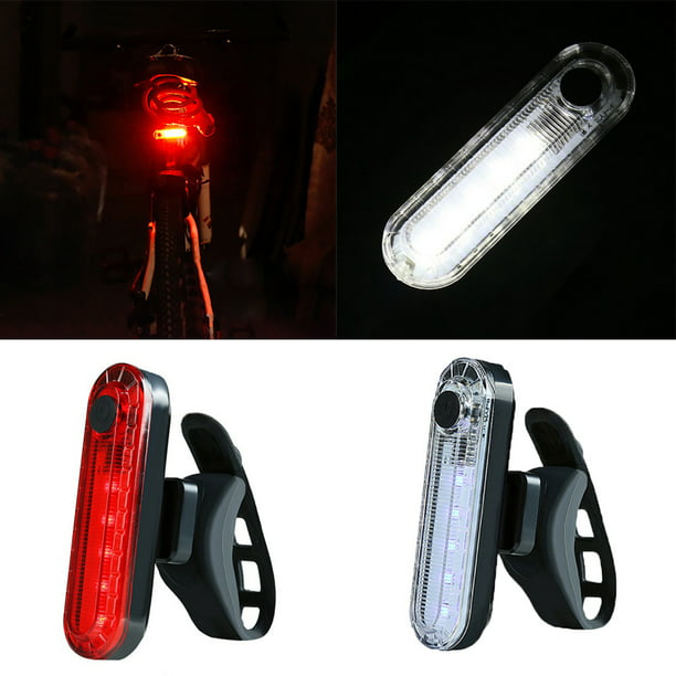 Led Bicycle Bike Cycling Rear Tail Safety Flash Light Warning Lamp Safety Easy